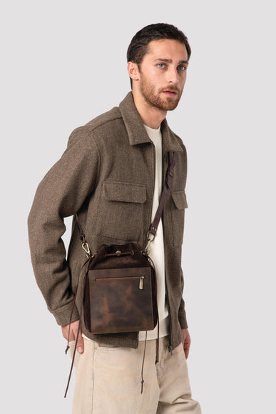 Suede Leather Pouch Bags