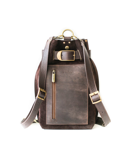 Suede Leather Sling Bag