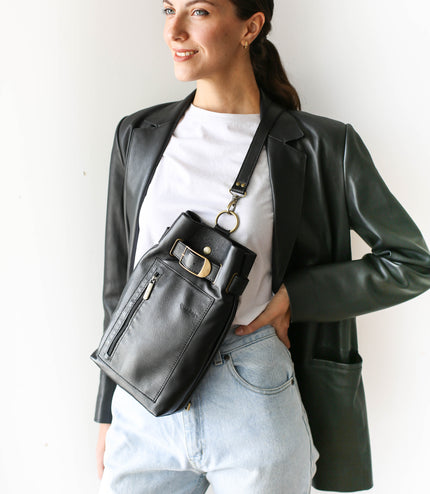Leather Sling Bag