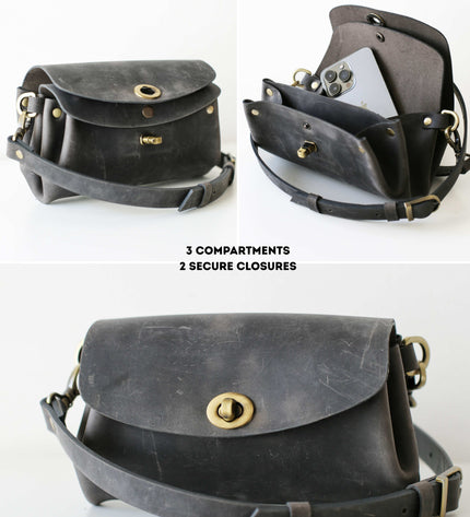 Donatella Mini Leather Purse
