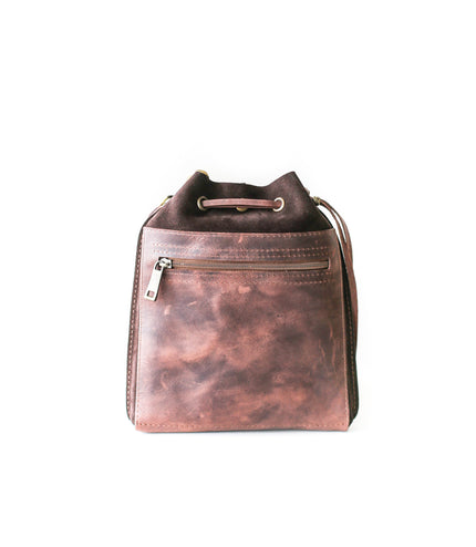 Suede Leather Pouch Bags