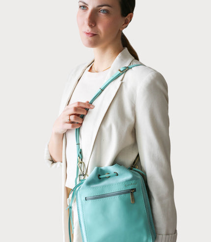 Suede Leather Pouch Bags