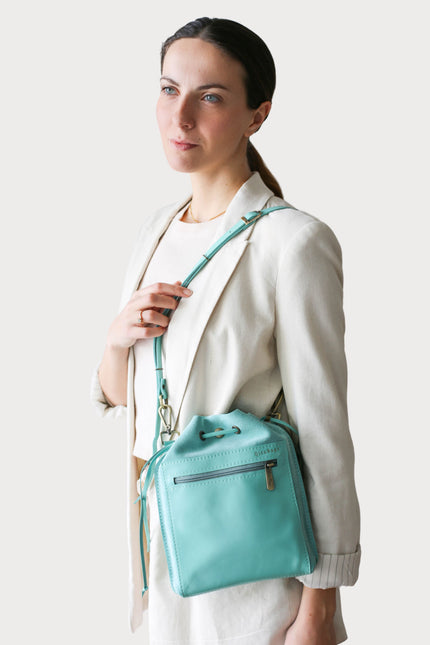 Suede Leather Pouch Bags