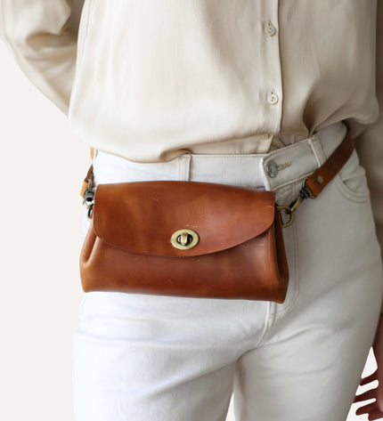 Donatella Mini Leather Purse