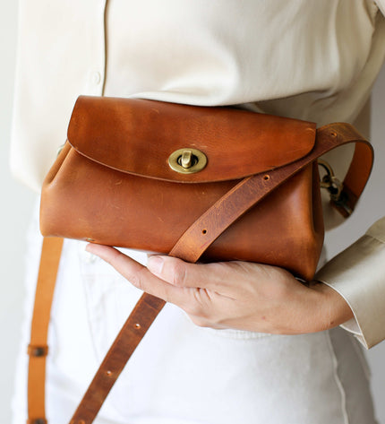 Donatella Mini Leather Purse