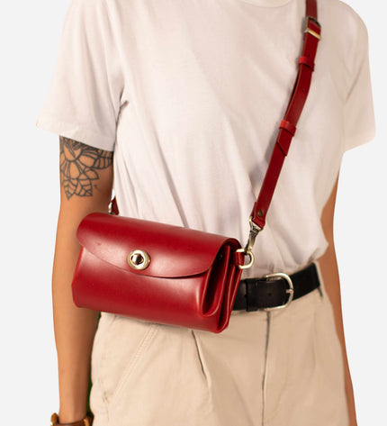 Donatella Mini Leather Purse