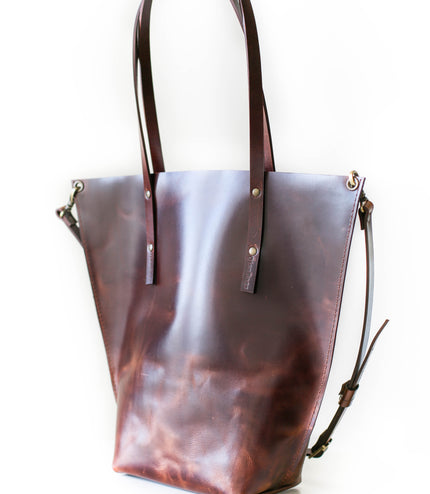 Leather Boat Tote