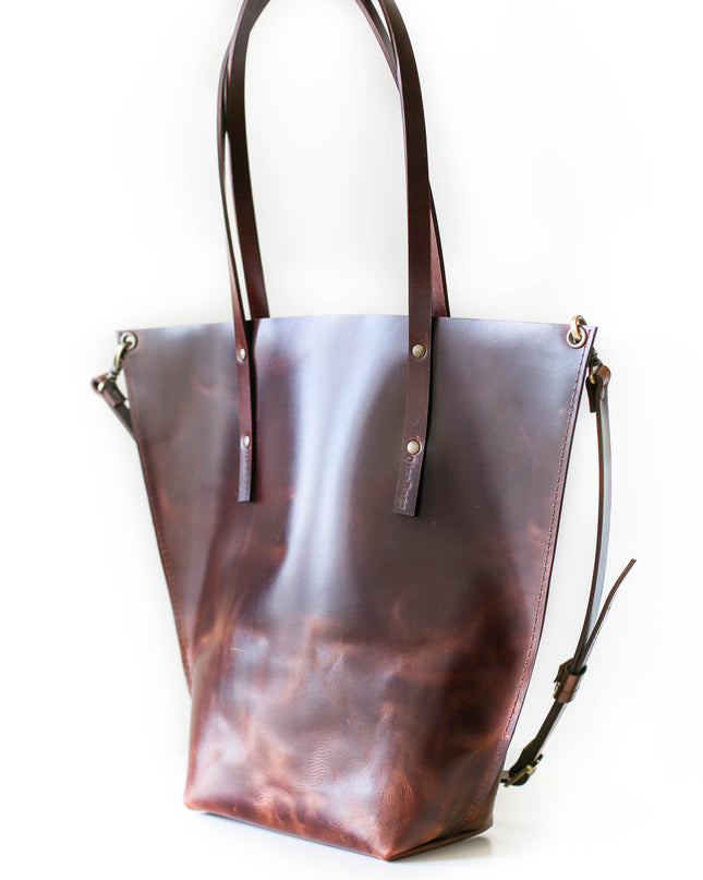 Leather Boat Tote