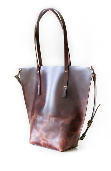 Leather Boat Tote