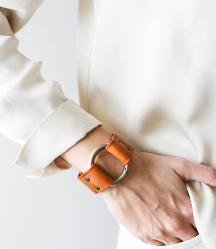 Leather Cuff Bracelet