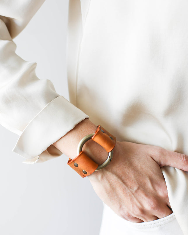 Leather Cuff Bracelet