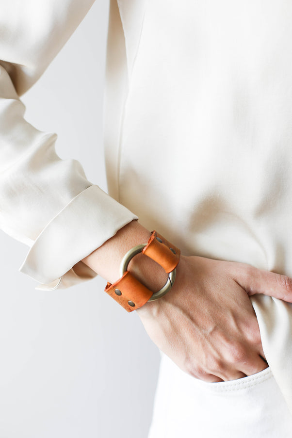 Leather Cuff Bracelet