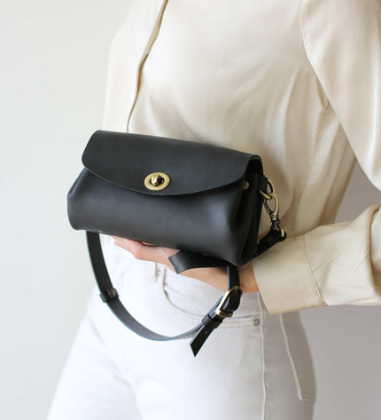 Donatella Mini Leather Purse
