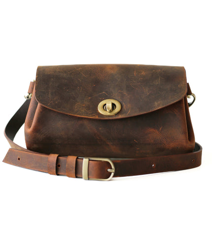 Donatella Mini Leather Purse