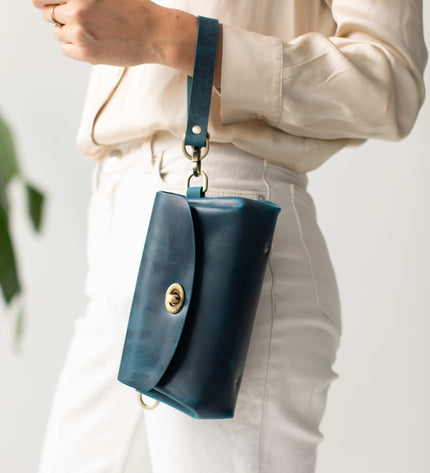 Donatella Mini Leather Purse