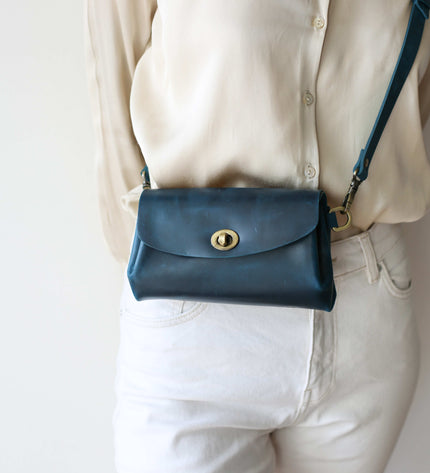 Donatella Mini Leather Purse