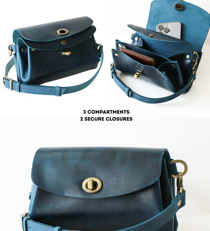 Donatella Mini Leather Purse