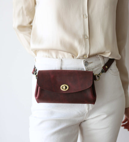 Donatella Mini Leather Purse