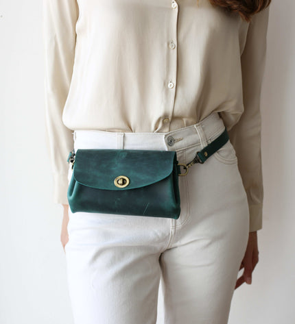 Donatella Mini Leather Purse