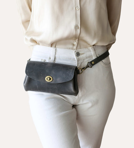 Donatella Mini Leather Purse