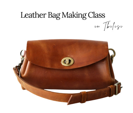 Leather Bag Making Class in Tbilisi