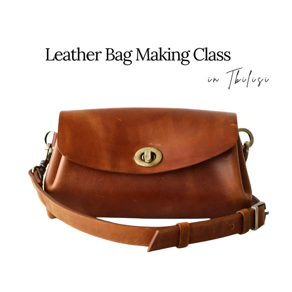 Leather Bag Making Class in Tbilisi