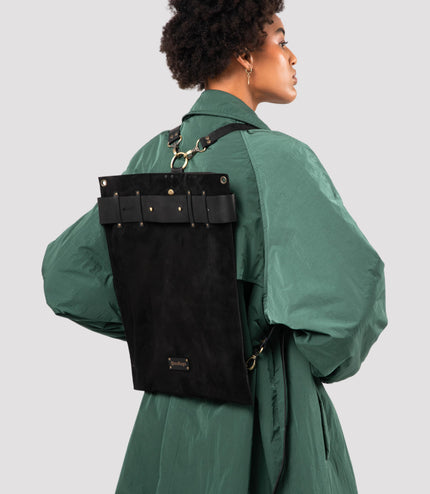 Suede Backpacks