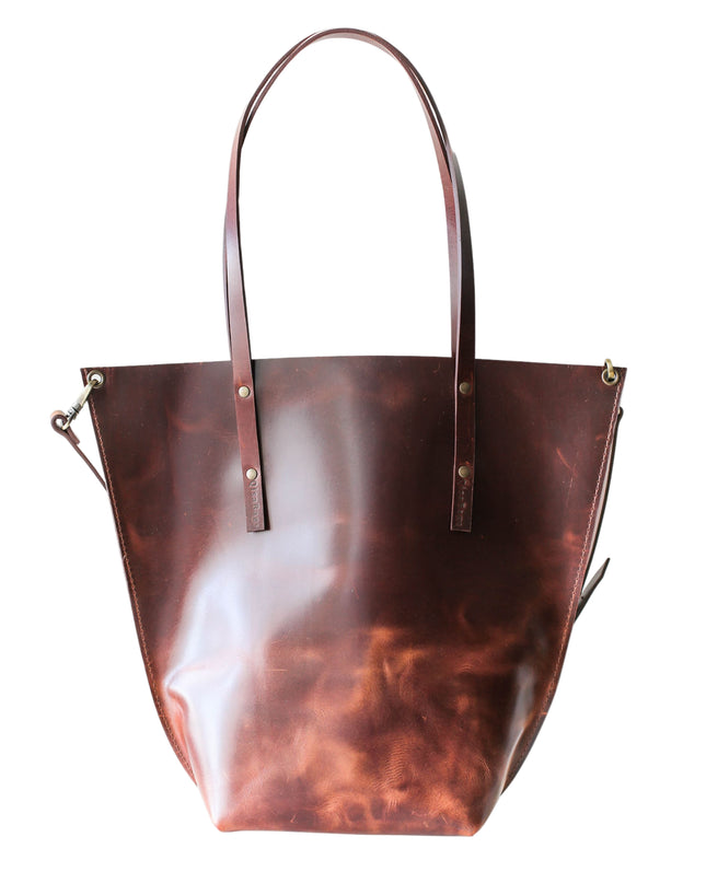 Leather Boat Tote