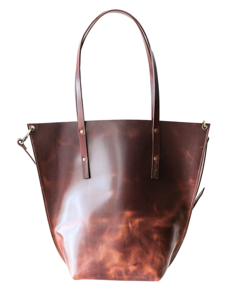 Leather Boat Tote
