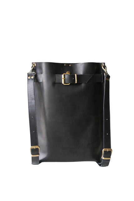 Medium Leather Backpack Purse